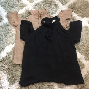 2 Sheer Tops